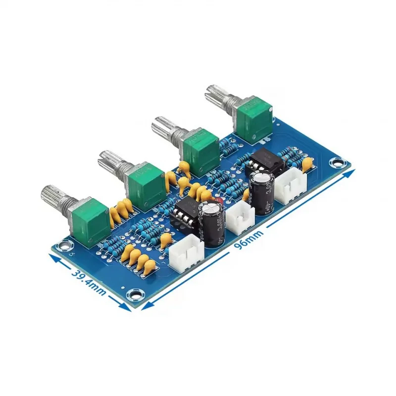 Płytka wzmacniacza cyfrowego XH-A901 z płytką dźwiękową Płytka dźwiękowa Płytka tuningowa z regulacją wysokiego i niskiego tonu Płytka przedwzmacniacza