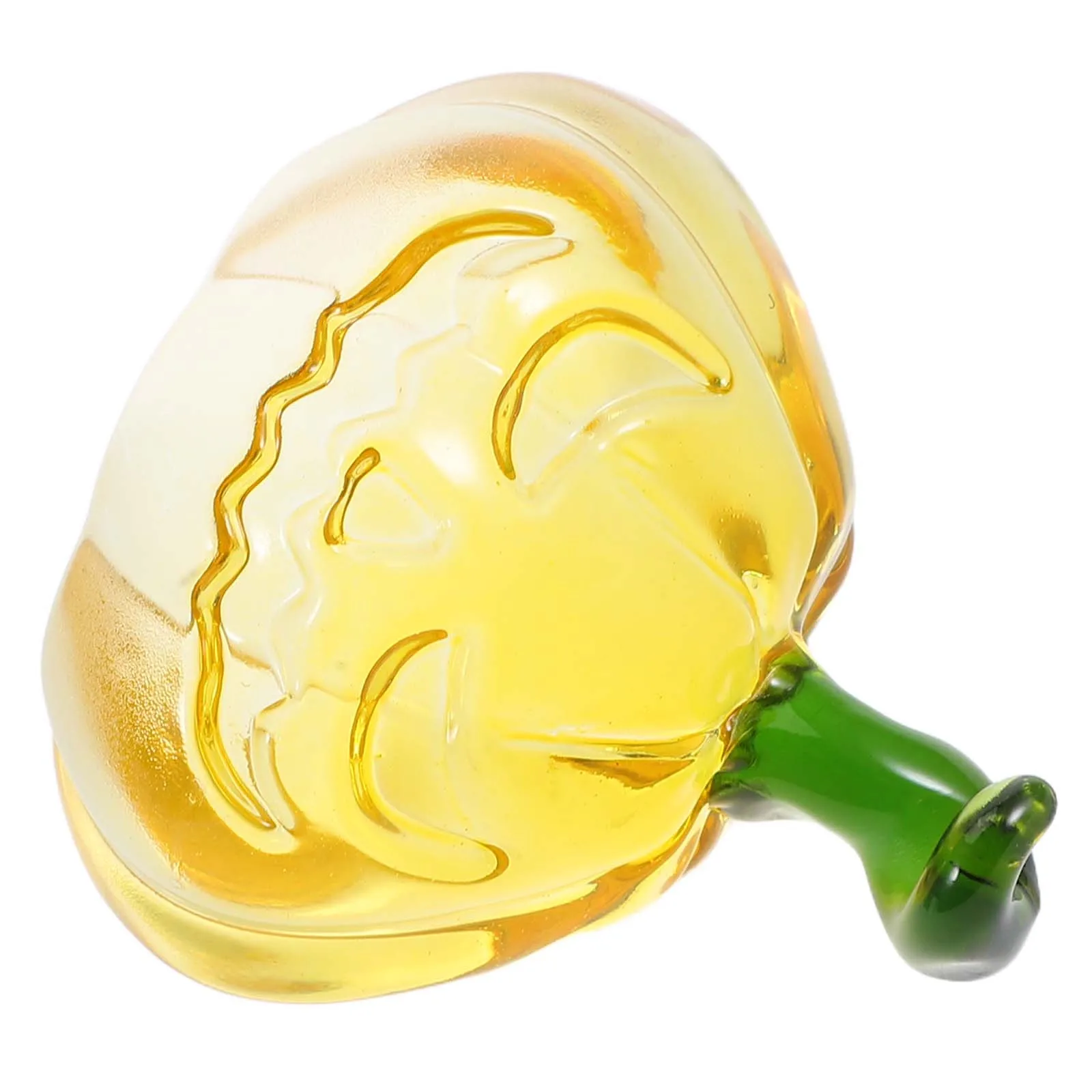 

Tiny Crystal Pumpkin Craft: Sophisticated Autumn Decoration for Harvest Festival Thanksgiving Room Scene Layout Desktop