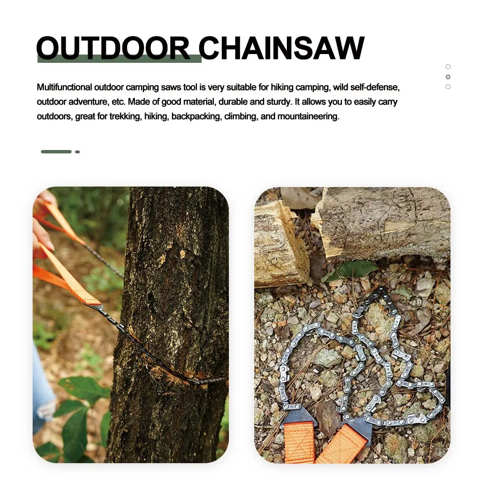 

Portable Saw Yard Tools Camping Chainsaw Hunting 65 Manganese Steel Utensils Wire
