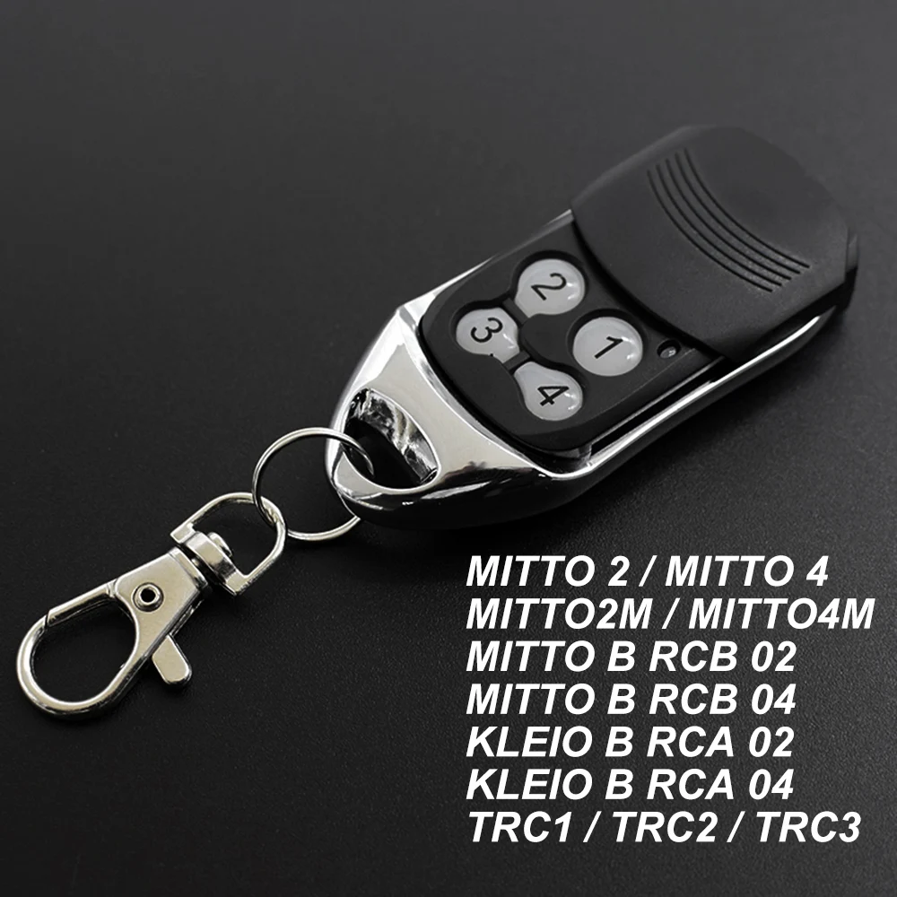 

Garage Remote Control Comaptible With MITTO 2 4 2A 4A B RCB 02/04 KLEIO B RCA 02/04 TRC1 TRC2 TRC3