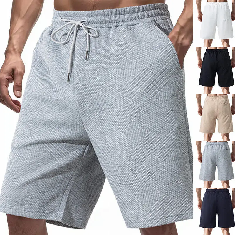 

Loose Men's Summer Shorts Five Inches Cross-Border Loose Fit Casual High Street Hip Hop Shorts Micro Elasticity Three Acetate...