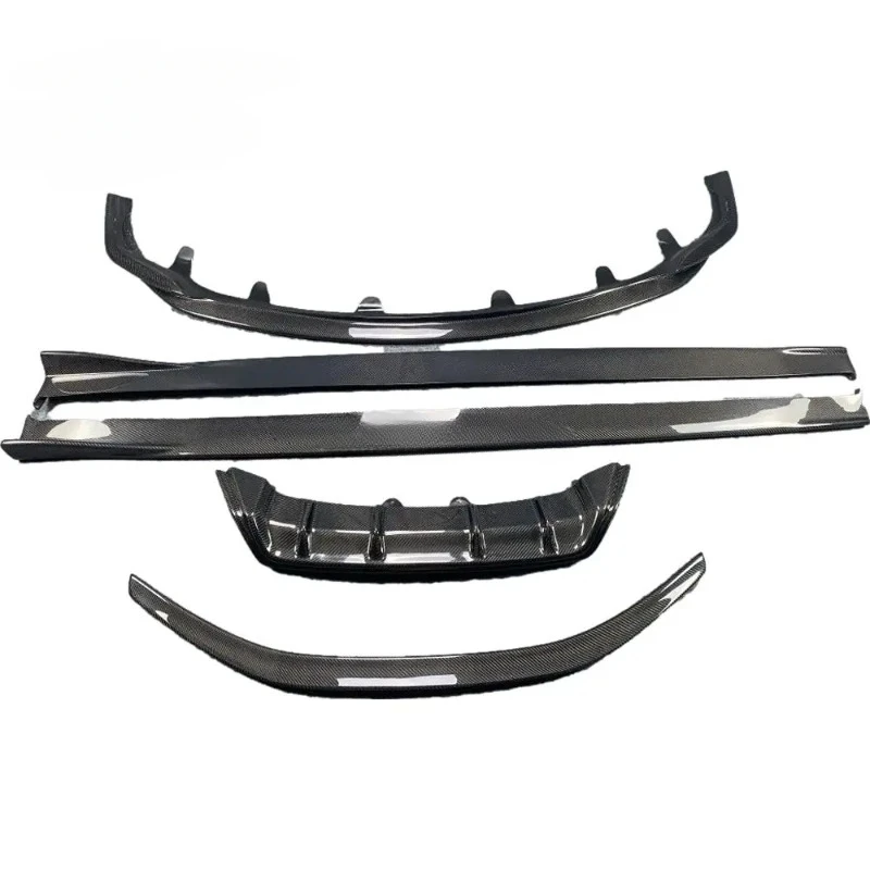 Carbon Fiber Body Kit Front Lip Diffuser Side Skirt Spoiler for Lexus RC Bumper Body Kit