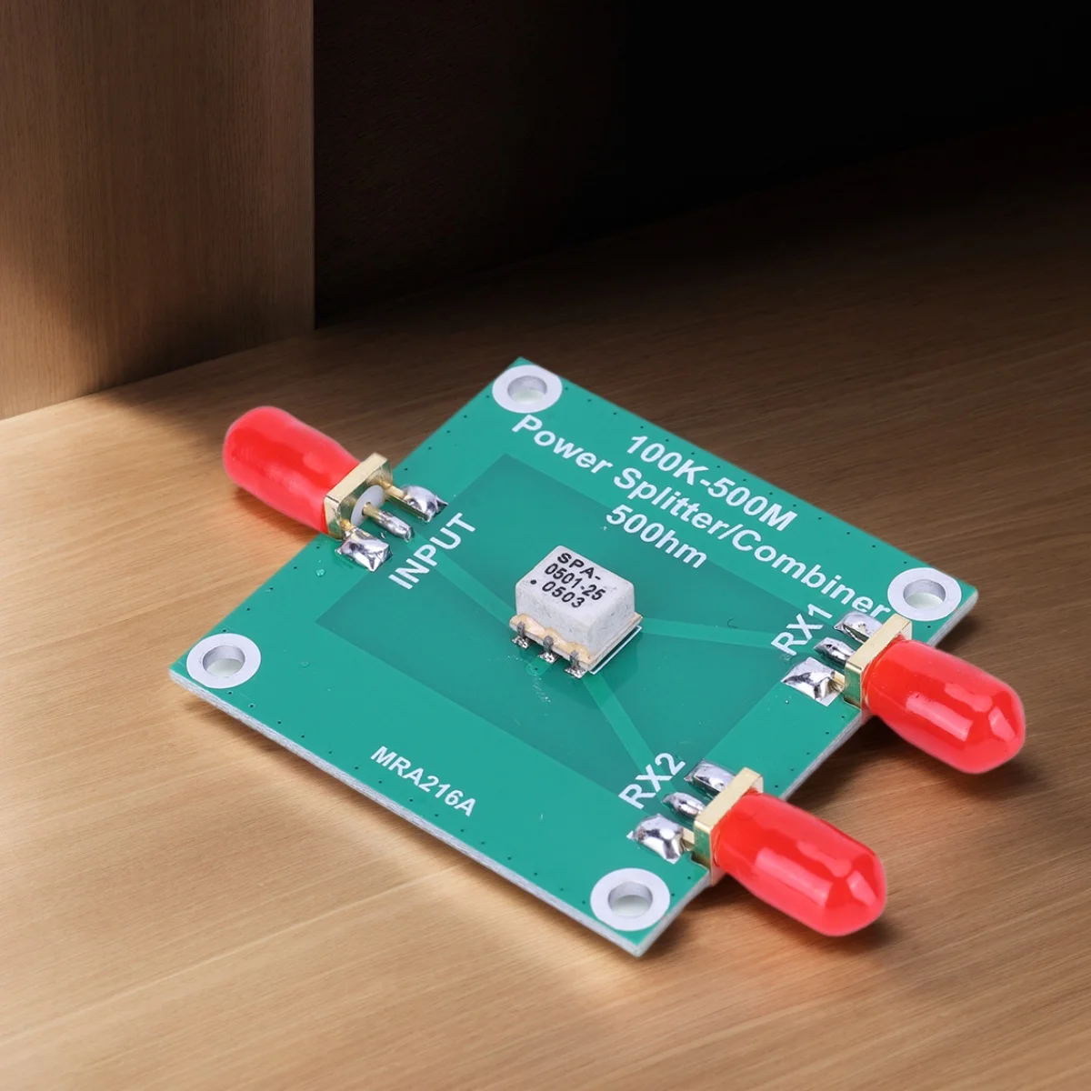 100K-500M 수동 전력 분배기 1개 분할 2개 결합기/분배기 주파수 범위 100KHz ~ 500MHz