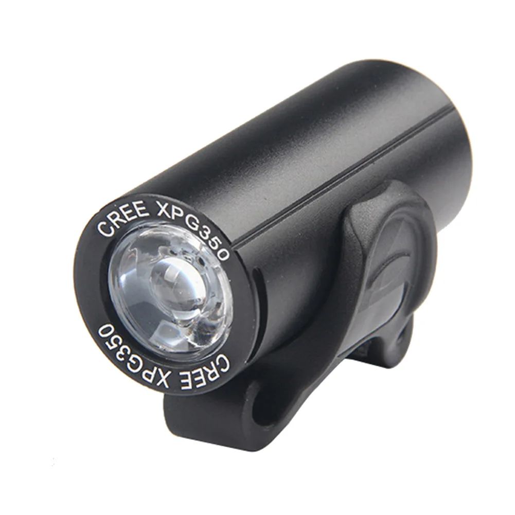 LED Bike Light USB Rechargeable MTB Front Light 350 Lumens Bicycle Head Light 3W Cycling Headlight Built-in Battery,A