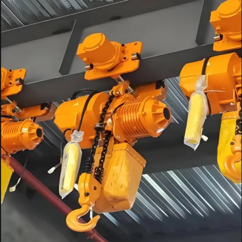

Single Speed Lifting Trolley, Heavy-Duty Travelling Carriage, Matching Travelling Device for Hoist, Workshop Lifting