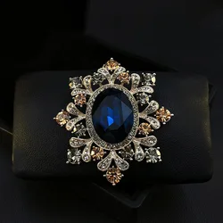 Retro Flower Brooch, High-End, Exquisite, Luxurious Design, Palace Style Badge, Men's And Women's Clothing Accessories