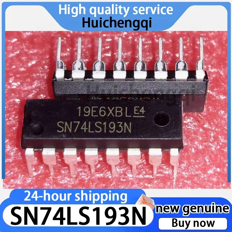 10PCS SN74LS193N Package DIP-16 32MHz 4-digit Binary Counter