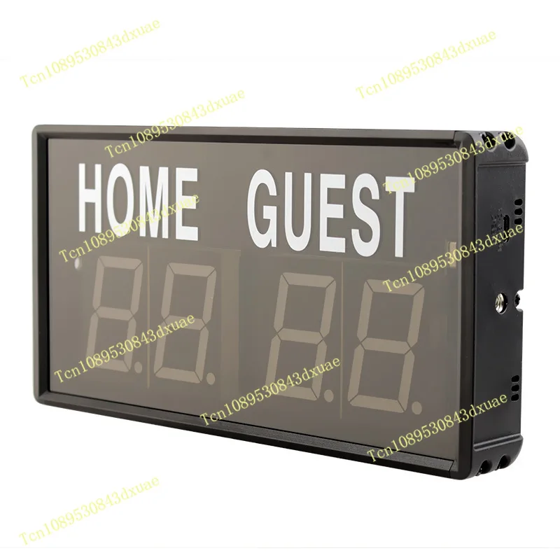 Portable Multifunctional Basketball Billiards Table Tennis Scoreboard Wireless Remote Control LED Football Scoreboard