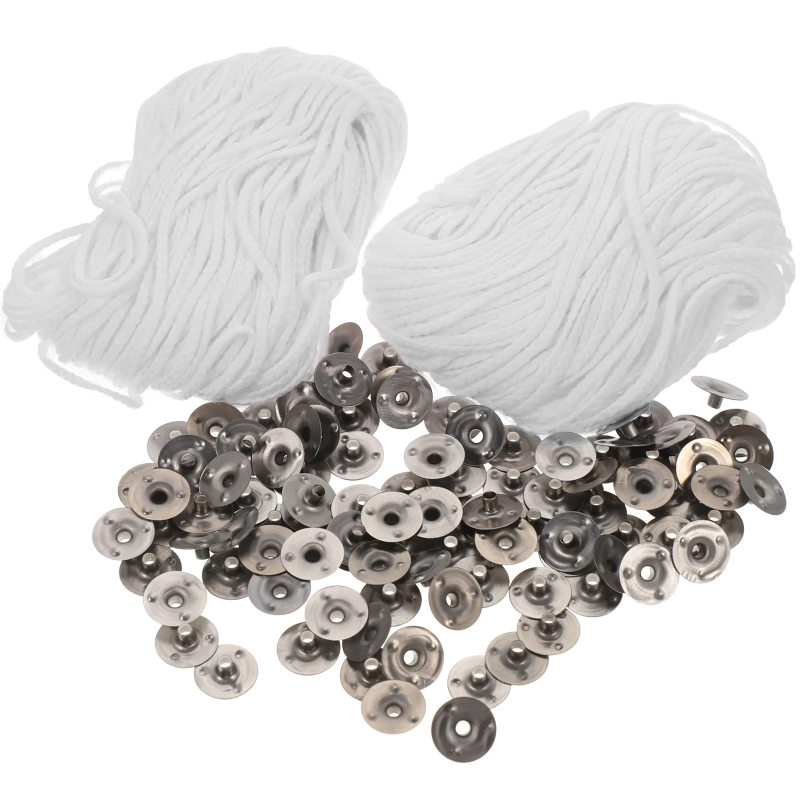 

1Set Polyester Wicks Reliable DIY Making Supplies Long Burn Wick for Craft Kits Home Decor Festival Gift Ideas