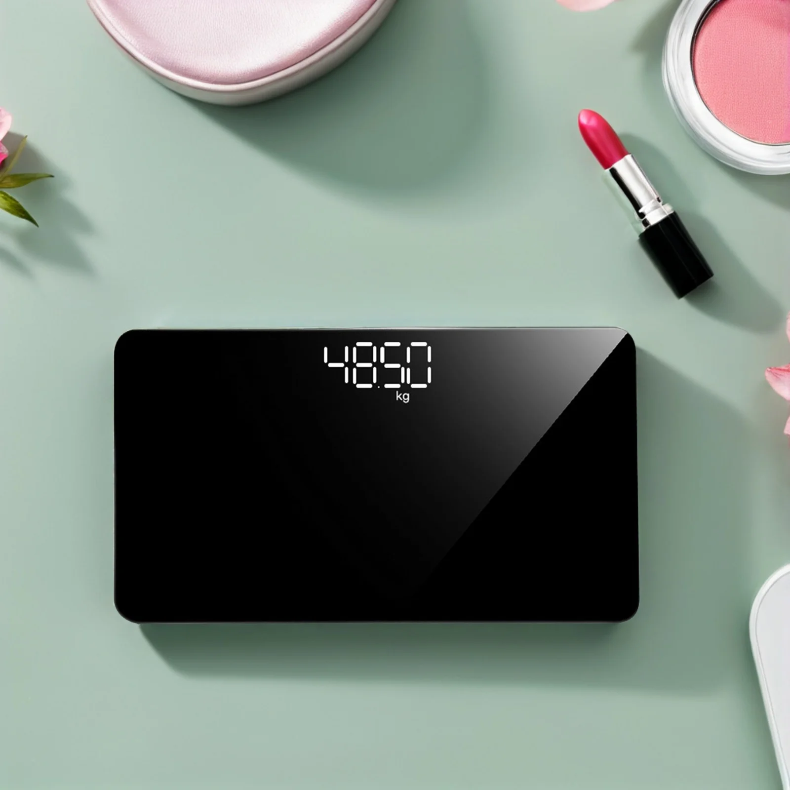 

Перезаряжаемые цифровые весы для тела 50 г, прецизионные зеркальные весы, портативные дорожные весы для домашнего фитнеса, инструмент для взвешивания