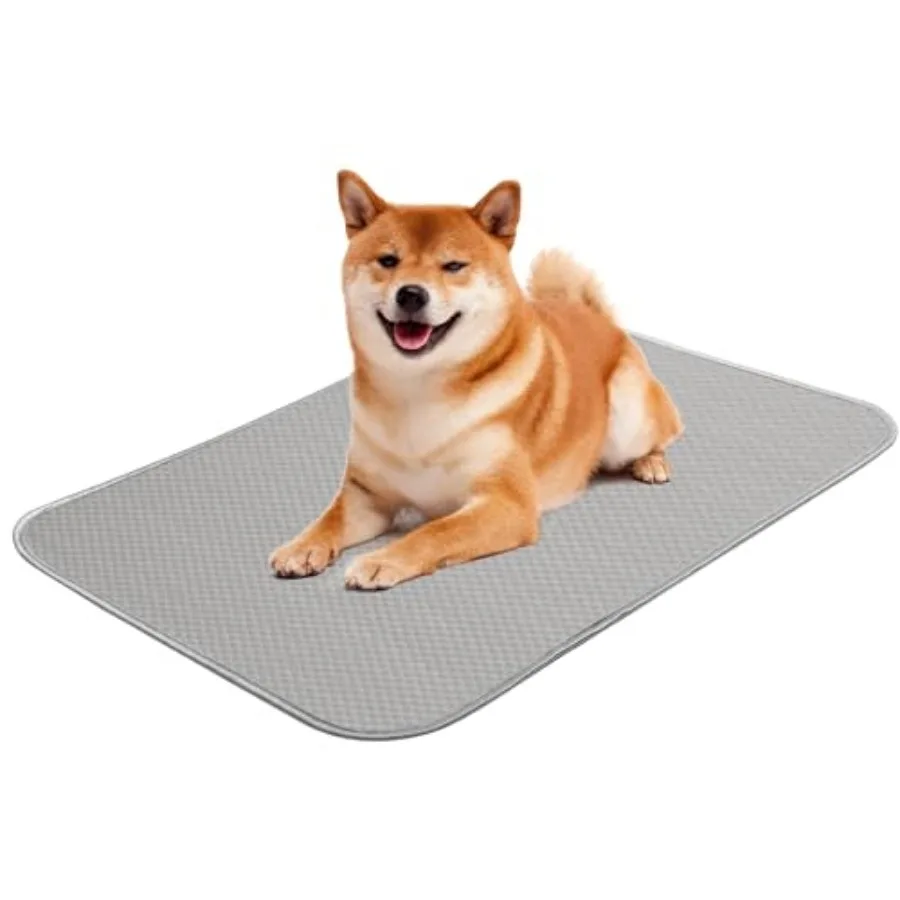 

Summer Dog Cooling Mat Washable Ice Silk Self Cool Pad for Small Medium Large Dogs and Cats, Pet Sleeping Pad for Crate, Bed, I