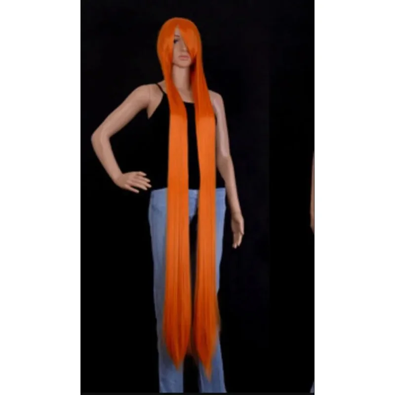 

Wig 150cm Fashion orange Long cosplay hair wig