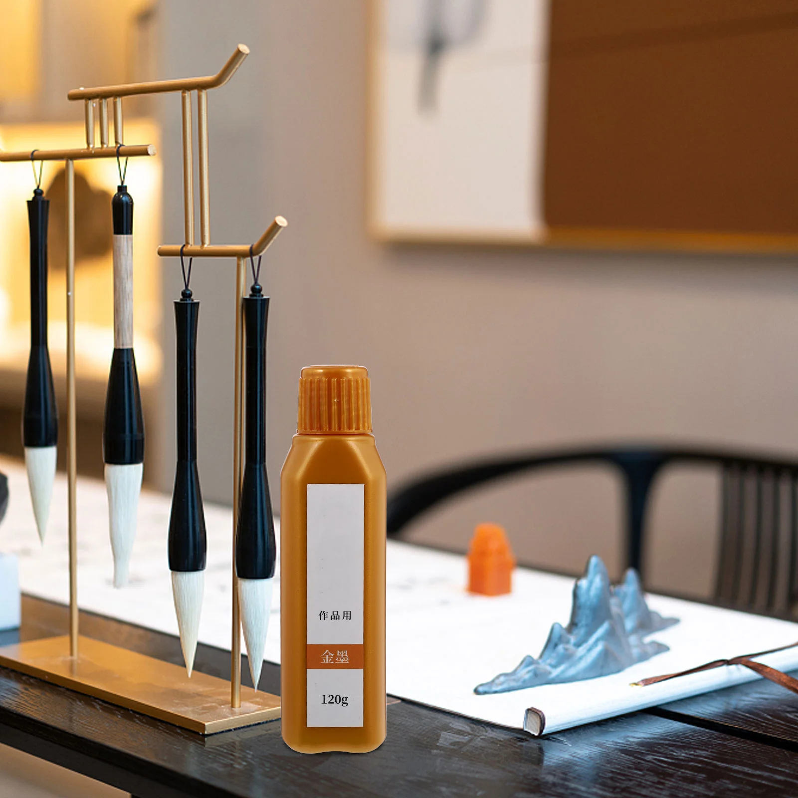 

1 Bottle Liquid For Calligraphy Brush Painting Natural Smooth Writing Ink For Greeting Cards Scrapbook Resin Art Chinese