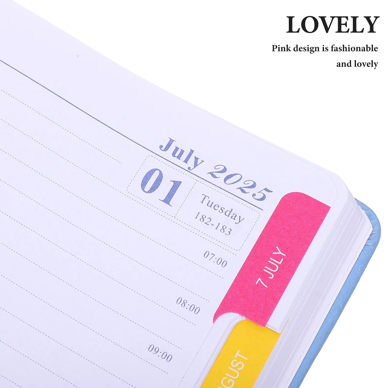 COHEALI 2025 Appointment Book Hardcover Daily Hourly Planner 7AM to 60 Minute Increments Calendar Agenda