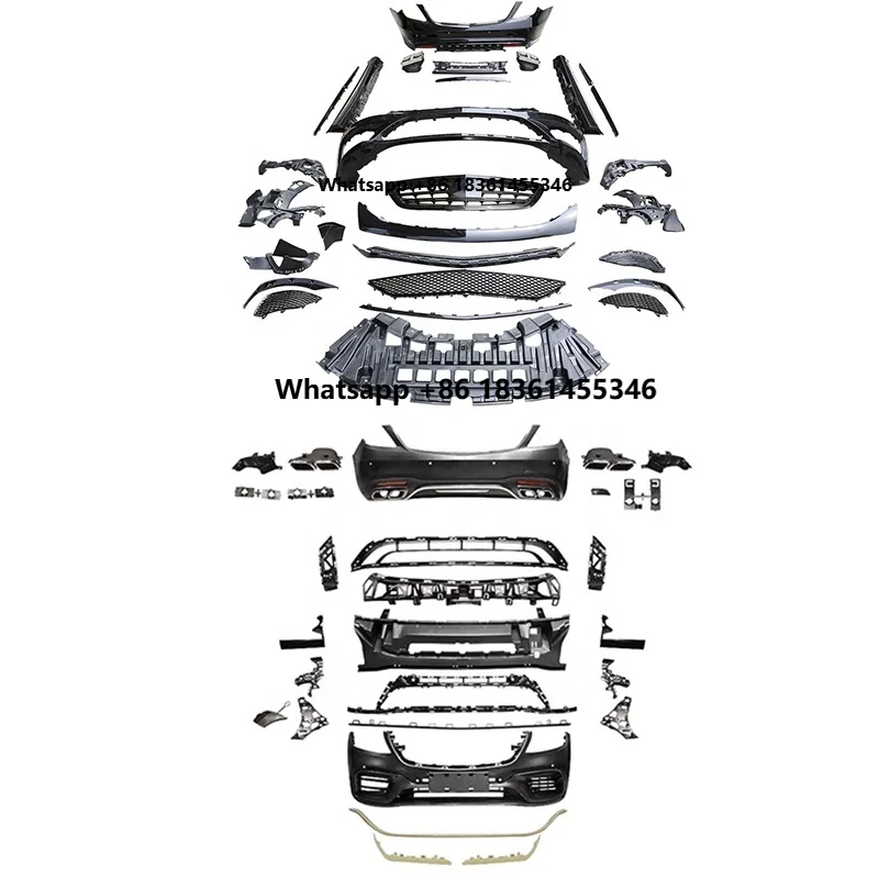 

For S-Class W222 14-20 Modified S63, S65 Wide Body Kit for B Style Kits Bumper Hot-selling Body Kit