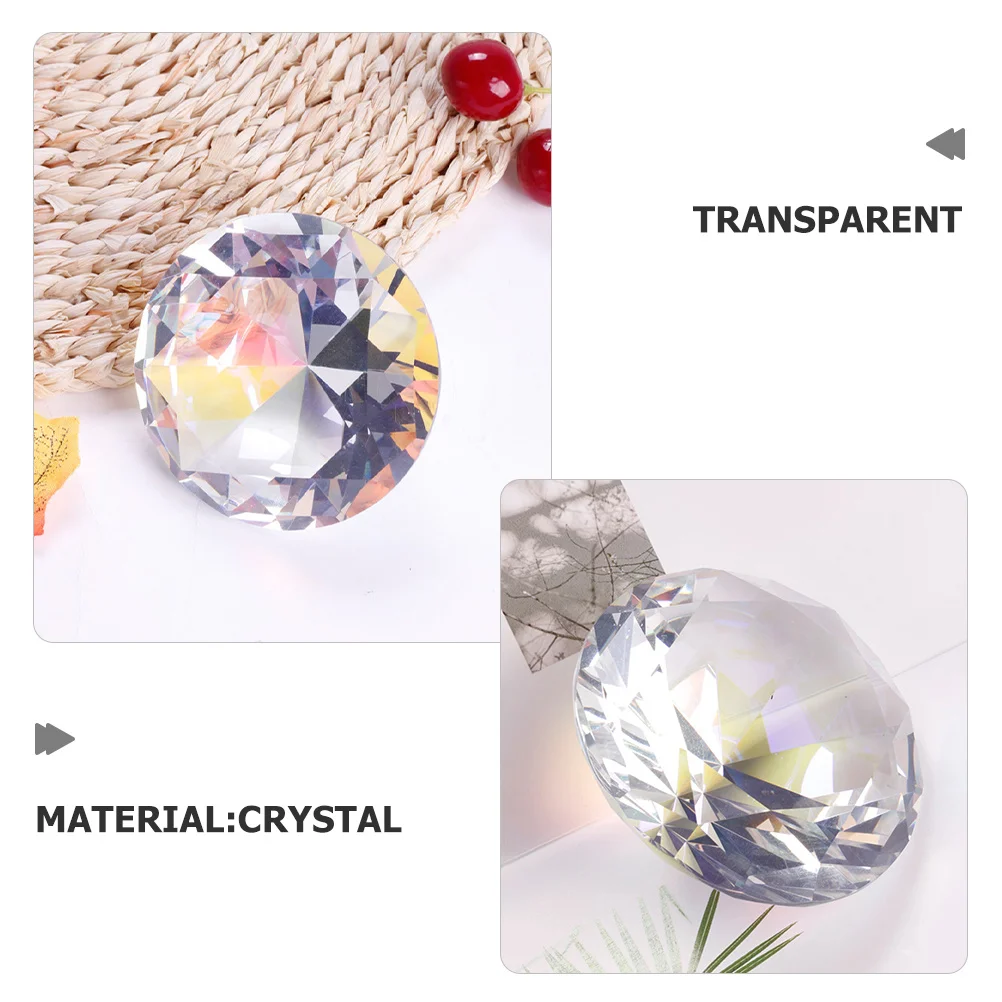 네일 아트 디스플레이 다이아몬드 매니큐어 사진 소품 대형 라인스톤 크리스탈 유리 받침대 핸드 살롱 장식 데스크용 페이퍼웨이트