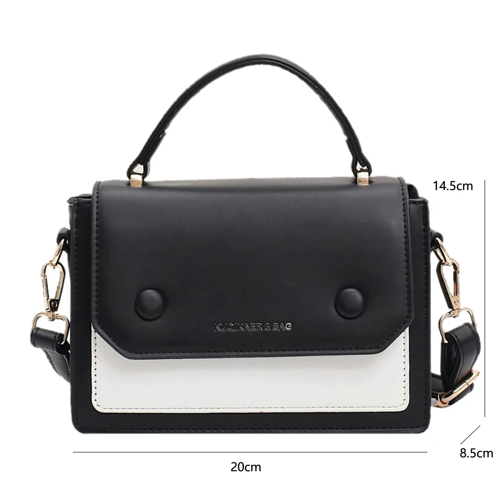 Fashion Contrast Color Women Crossbody Bags 2023 New Chic Designer Ladies Commuter Underarm Shoulder Bag for Shopping Day Pack