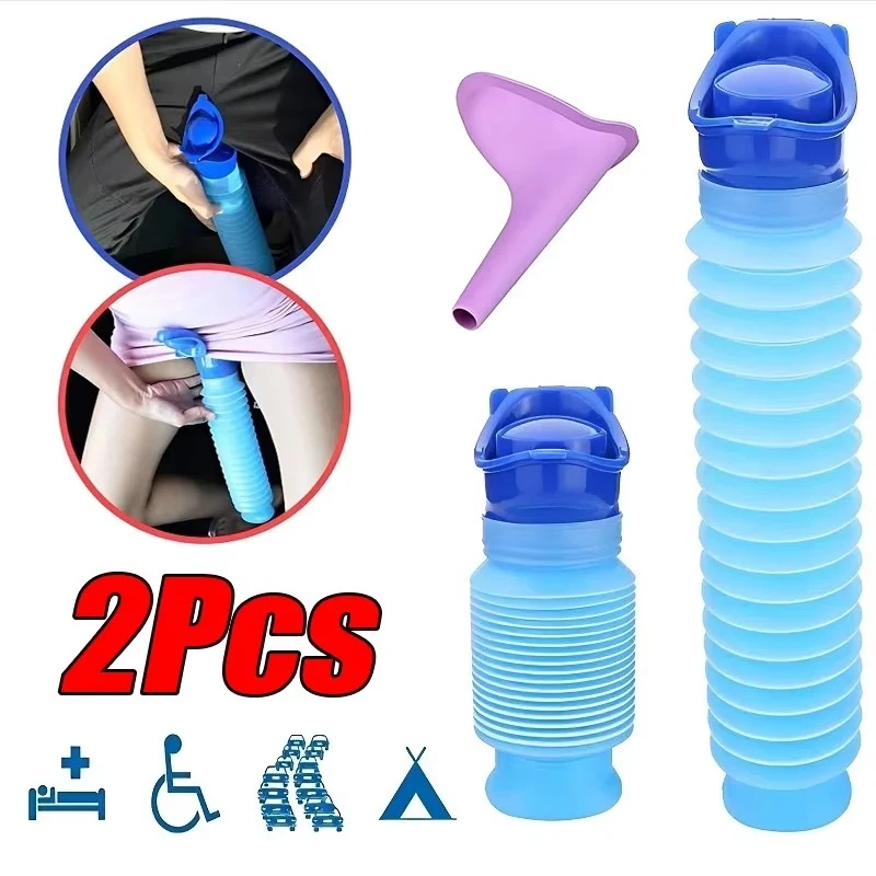 1-6pcs Portable Pee Funnel for Standing Piss Silicone Toilet Female Urinal for Travel Femme Urinating Device Emergency Camping