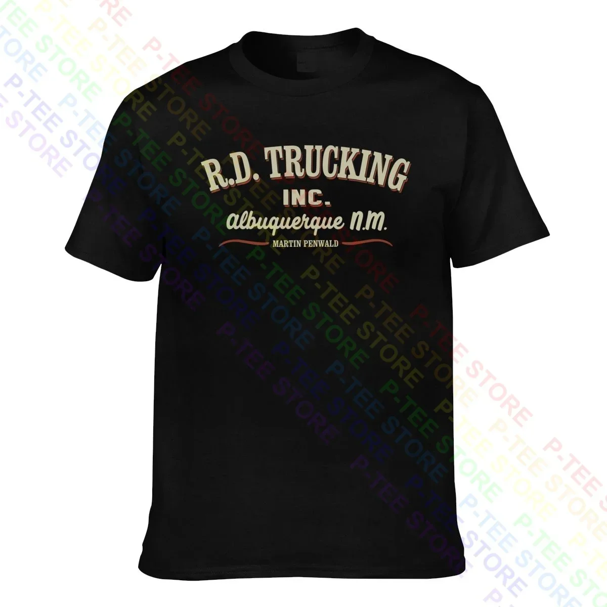 R D Trucking Convoy Trucker 70S Film Movie Police T-shirt Tee Shirt Best Unique Splicing Streetwear