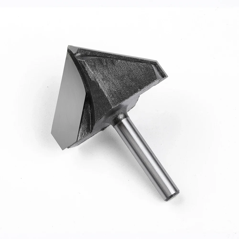 1 Stück 6 mm 1/4" Schaft 90-Grad-V-Fräser Holzbearbeitung Fräser Fräsmaschinenfräser Wandfräser Holzbearbeitungswerkzeuge – Detail 9