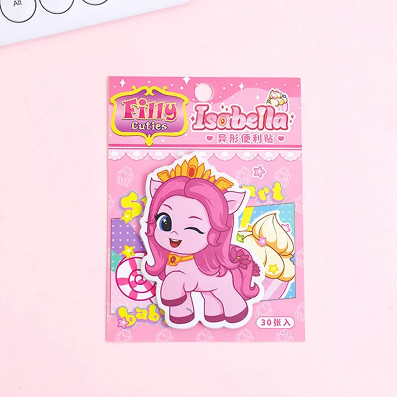 My Little Pony Cute Cartoon Notepad Post-it Creative Alien N Times Stick Hand Tent Decorative Materials Children Love Gifts