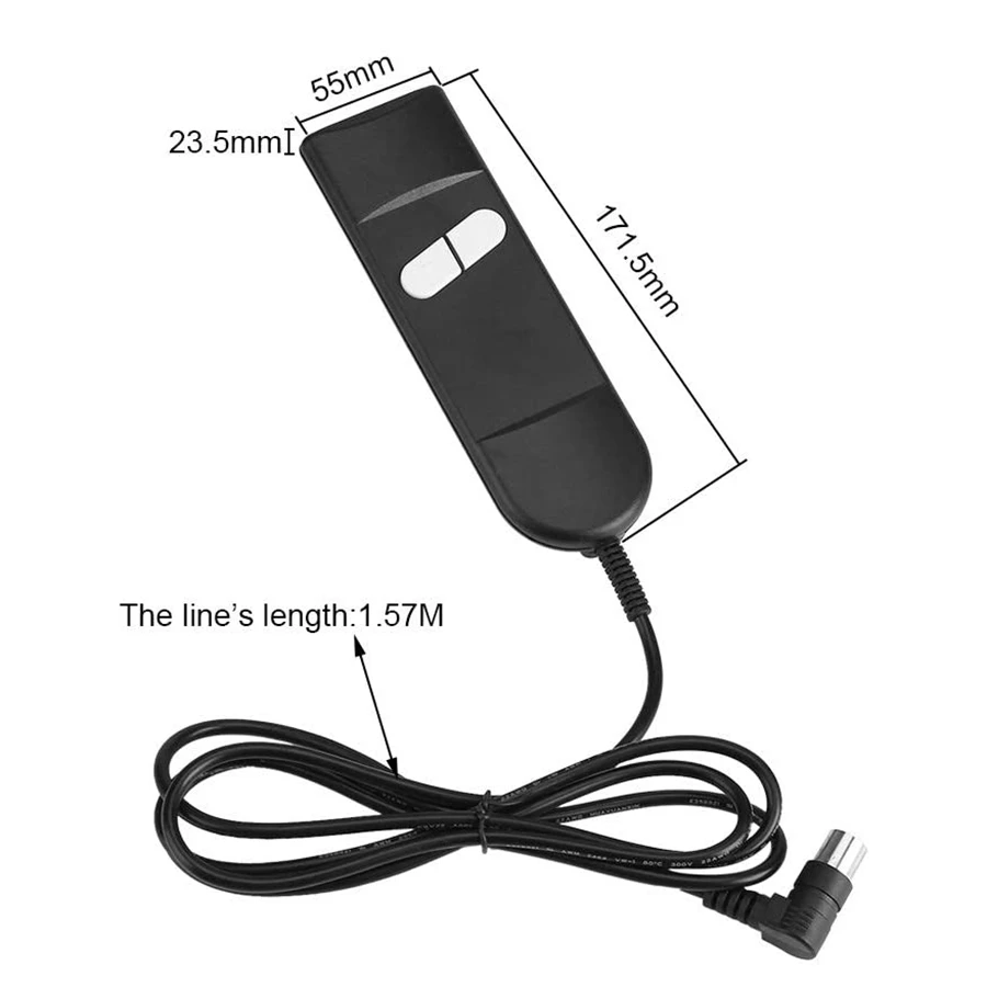 CMHI-Electric Recliner Chairs Controller 2 Button 5 Pins Hand Switch For Home Appliance Adjustable Bed Lift Chairs Recliners