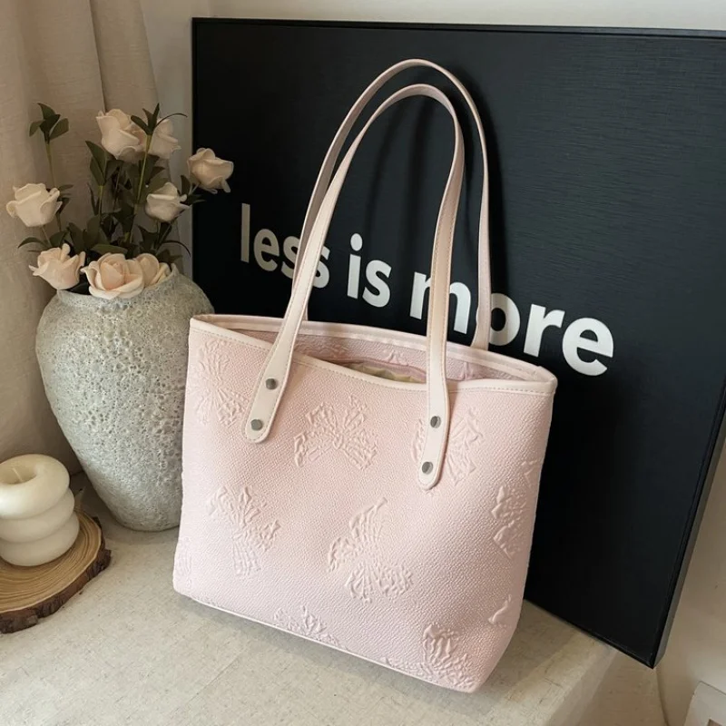 

Fashionable Leather Women's Handbag Luxury Brand Famous Designer Elegant Crossbody Stylish Embellishment Vintage Daily Bag​