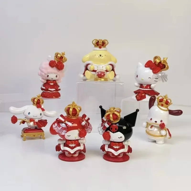TOPTOY Genuine Sanrio Family Rose Night Series Blind Box Trendy