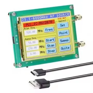 Upgraded Laminated Gold Process ADF4350 Development Board | 35M-4.4GHz PLL RF Signal Source Module