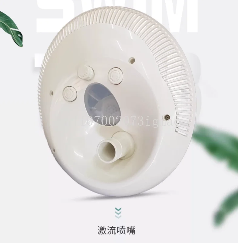 

Swimming Pool Nozzle Pool Spa Water Outlet Jet Nozzle Fitting Replacement with Led Light Thread Swimming Pool Accessory