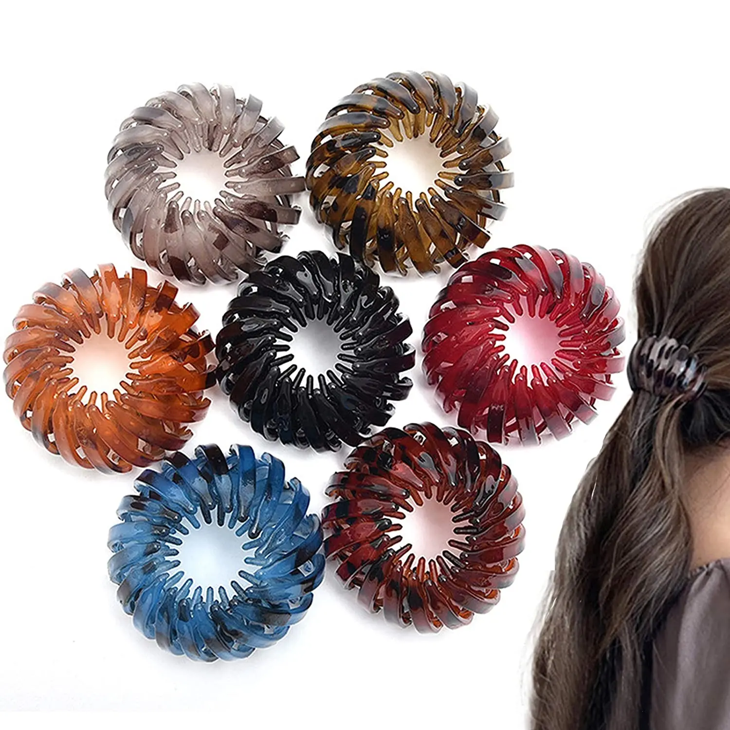 Fashion Bird Nest Hair Clips for Women Matte Hair Claw Clips Ponytail Hair Accessories for Women Girls Hair Accessories