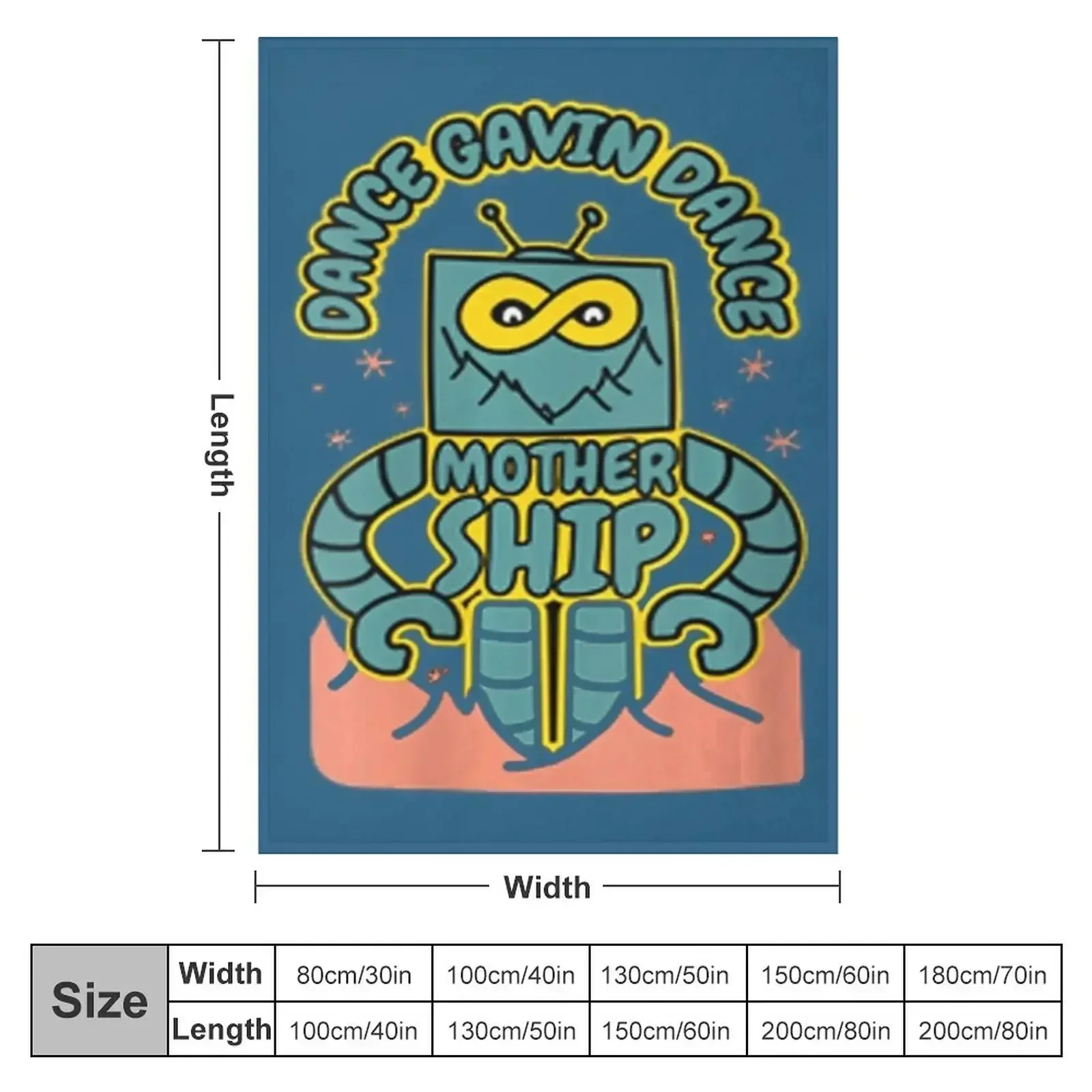 Womens Dance Gavin Dance Merch Mothership Dance Gavin Vneck Throw Blanket Custom Thermal Summer Sofas Blankets