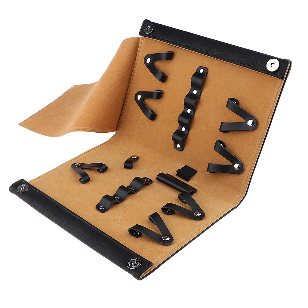 

Hair Scissors Storage Bag Barber Beard Scissors Holder Holds 8pcs