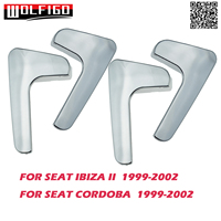 Car Interior Inside Inner Door Handle Chrome Left / Right For SEAT IBIZA II SEAT CORDOBA 1999-2002 6K0837113,6K0837114 New