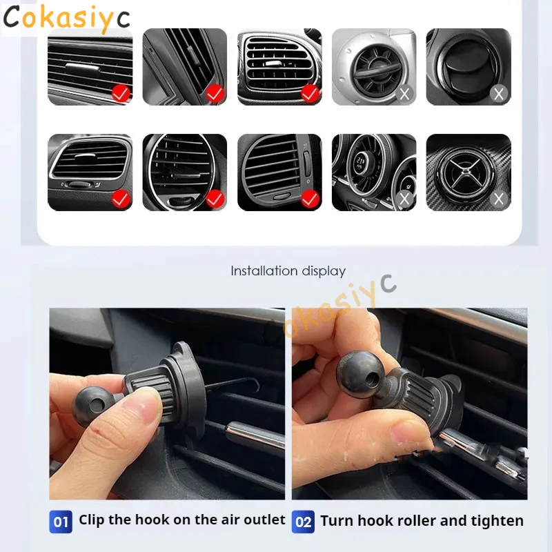 Phone Holder For Car For JAC T8 PRO J3 S2 S3 J7 JS4 J6 J5 JS2 GPS Support Manual Clamping Auto Interior Accessories