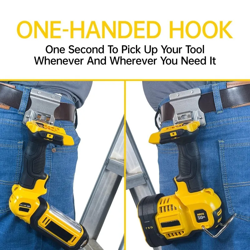 A7THK-Clip-On Tool Suitable For Cordless Drills, Impact Drills, Nailers, Tape Measures, And Anything Else With A Hanging Clip