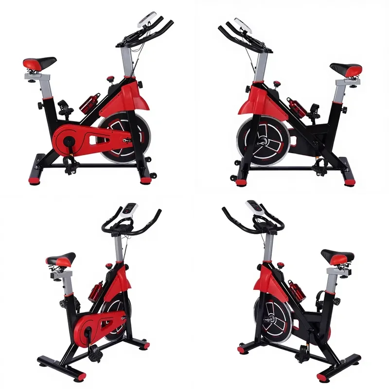 2026 Smart Connected Commercial Home Spin Bike Heavy Duty Magnetic Resistance Quiet Belt Drive Indoor Cycling