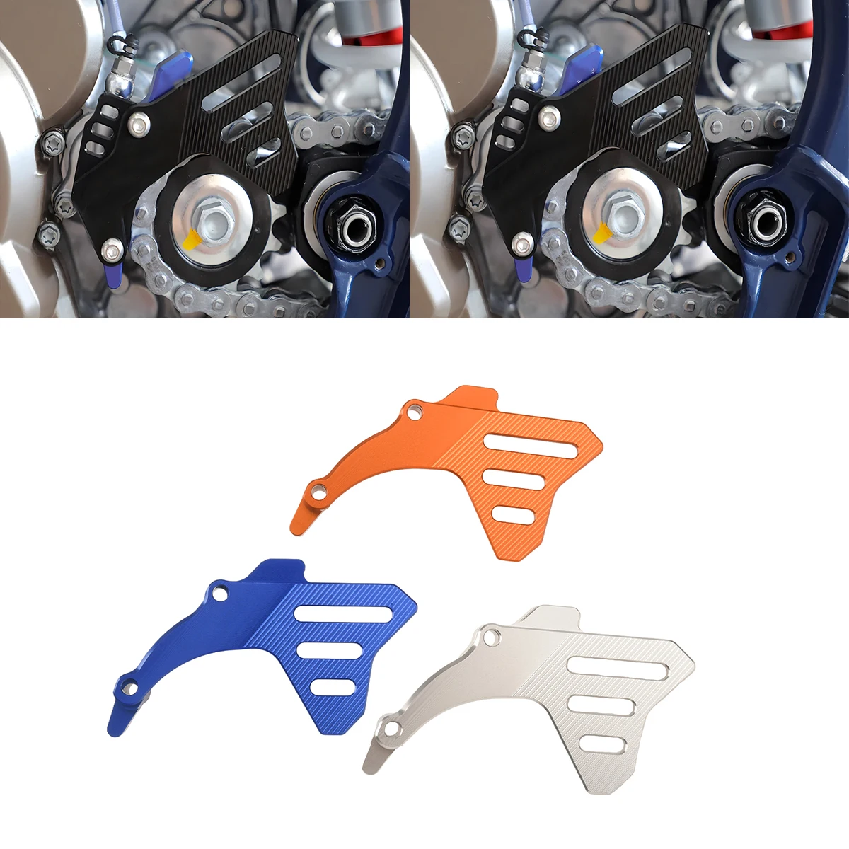 Motorrad Ritzel Abdeckung Fall Saver Schutz Kette Schutz Für KTM EXC EXCF SX XC XCW TPI Für Husqvarna TC TE TX FC FE FX
