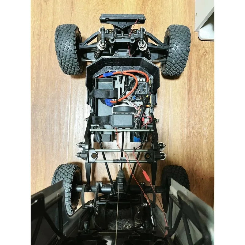 For YK4074/4072/4073 1/7 Scale RC Crawler, One-Piece Sand Guard & Dust Cover, 3D Printed Upgrade Part, No-Damage Installation