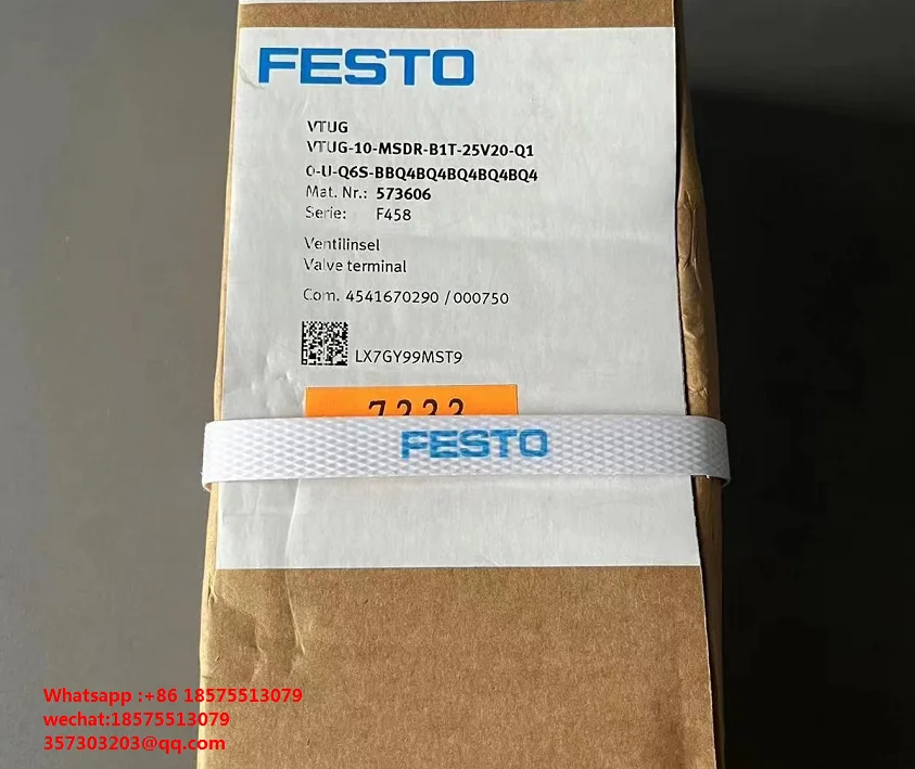 Cho FESTO 573606 VTUG-10-MSDR-B1T-25V20-Q1 573606 Van Đảo Mới Từ Chứng Khoán