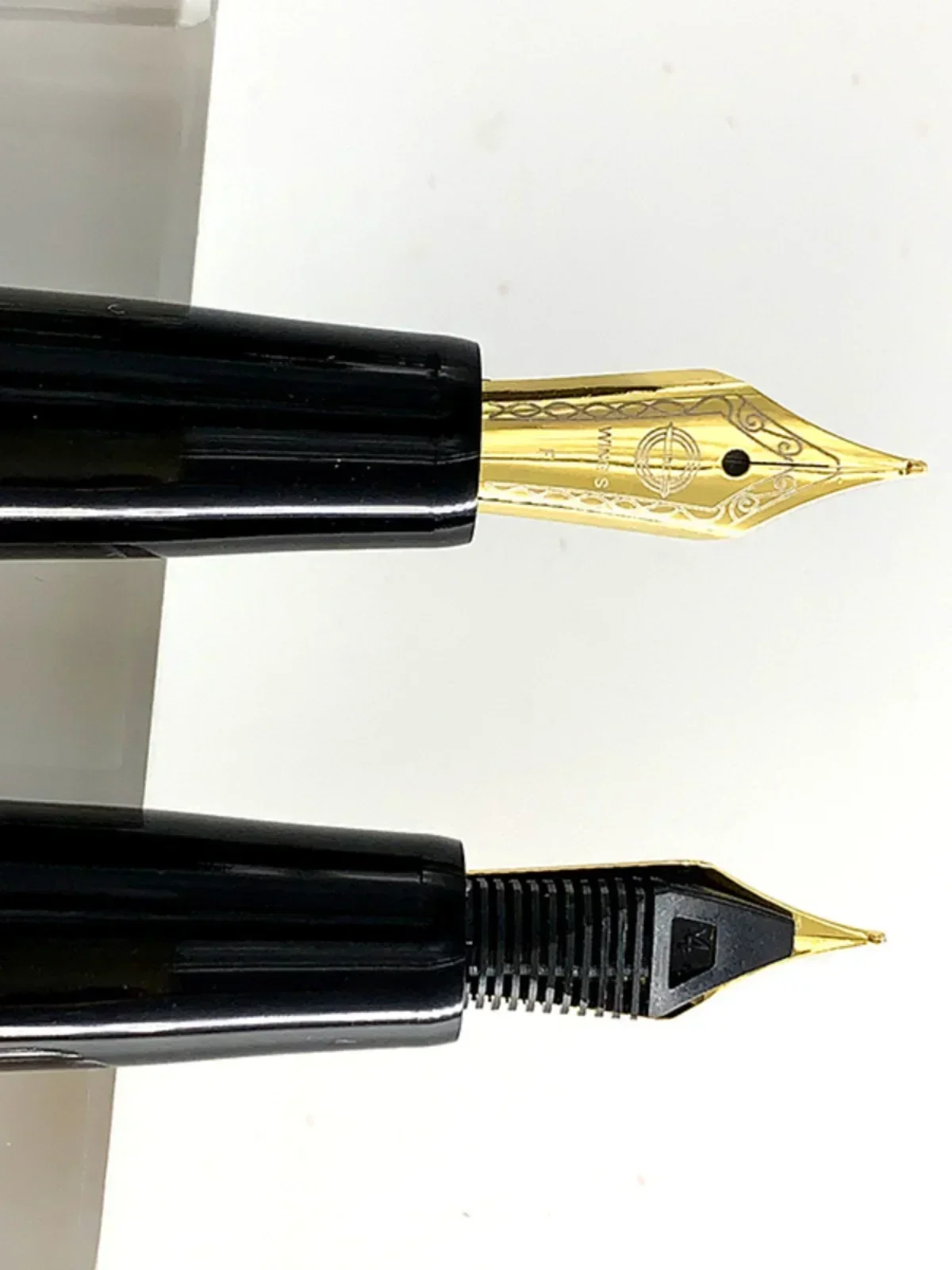 ホット-yongsheng-601a-全鋼ピストンインクペン大明チップイリジウムゴールドペン筆記練習ペン送料無料