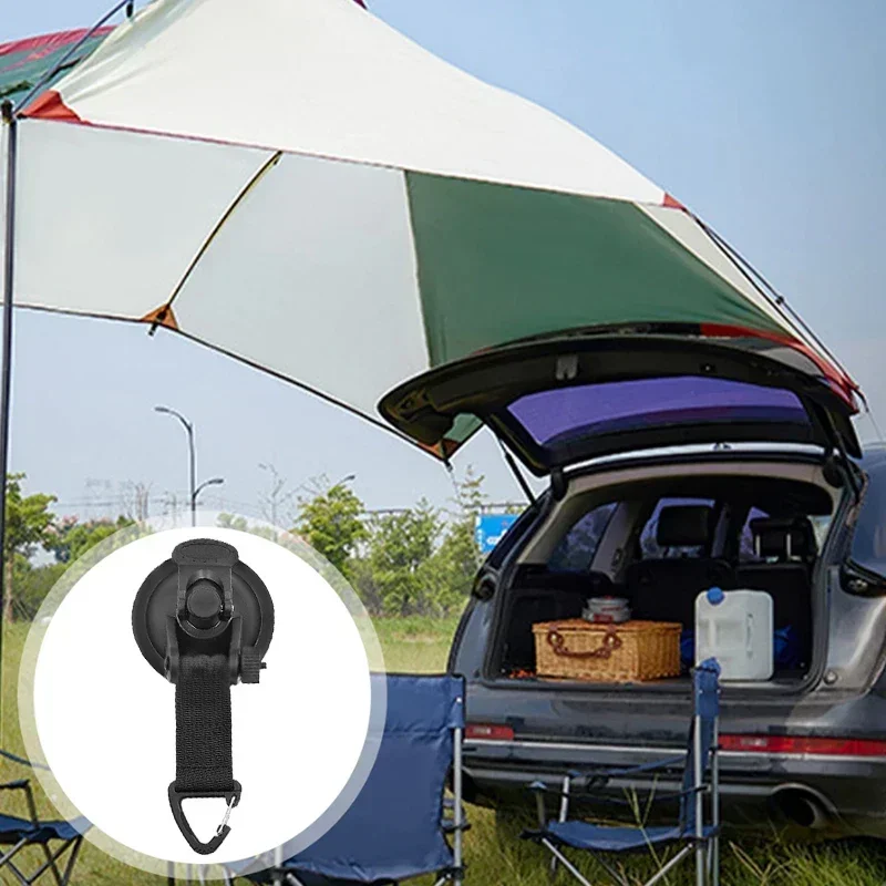 1/2PCS Suction Cups Camping Set Cup Hooks Multifunctional Suction Tents Suction Cup Hooks Extra Strong Car Cups