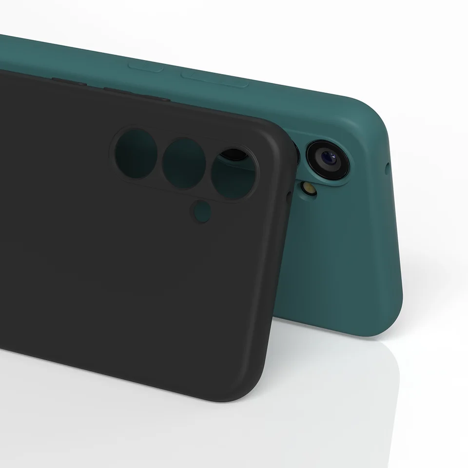 Funda de Silicona Líquida para Samsung Galaxy A57 A37 A17 A55 A35 A25 A15 A56 A36 A26 16 06 y A54 34 24 14 23 6