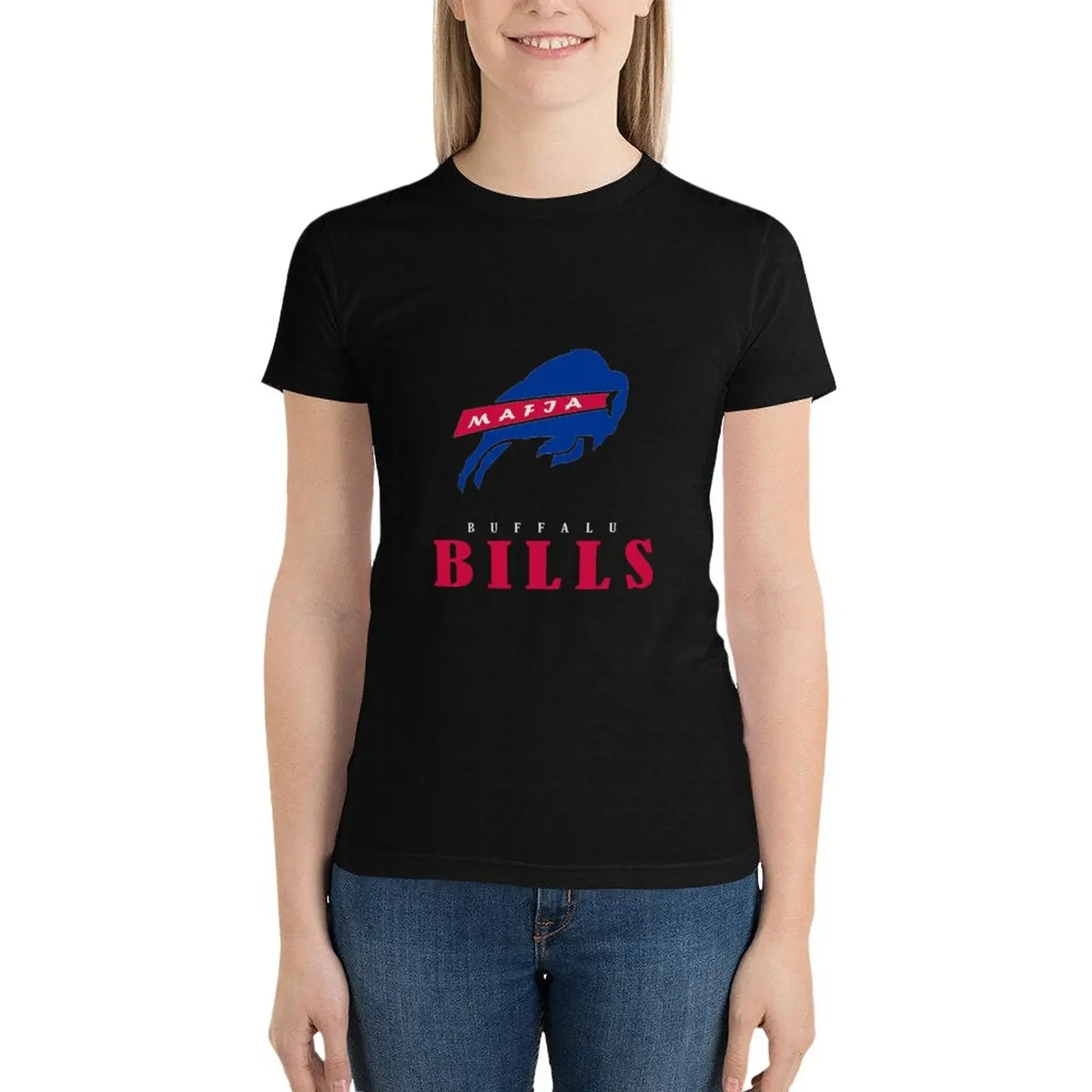 BILLS BUFFALU MAFIA T-Shirt tees vintage clothes tshirts for Women