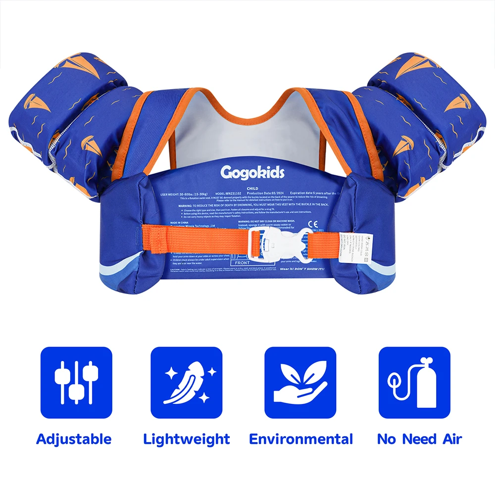 Child Float Arm Sleeve Floating Ring Safe Life Jacket Cartoon Children\'s Swim Life Jackets Baby Arm Ring Buoyancy Vest Garment