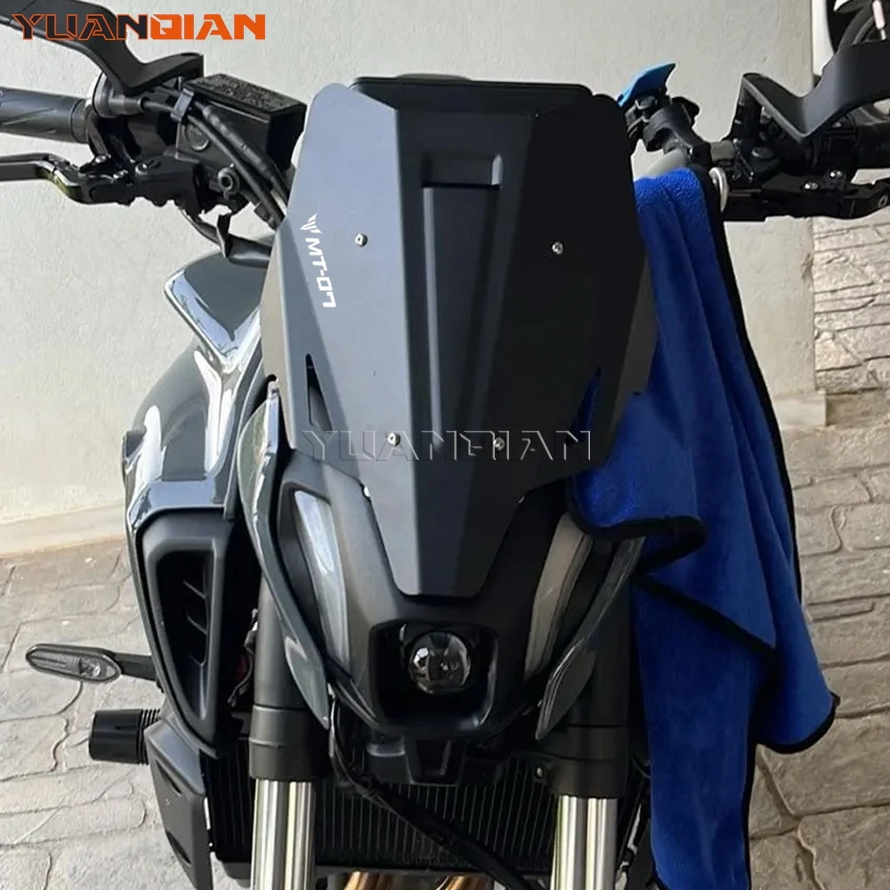 

For YAMAHA MT-07 MT07 MT 07 FZ07 FZ-07 2021 2022 2023 2024 Motorcycle Accessories Front Windshield Fairing Windscreen Deflector