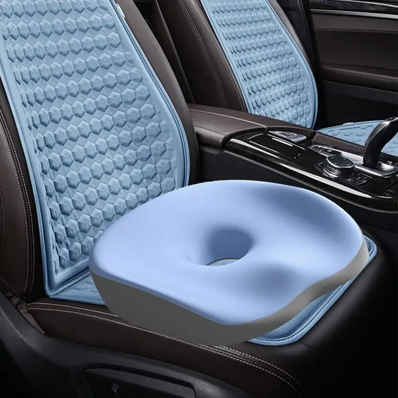 Car Seat Cushion Slow Rebound Desk Chair Cushion Wheelchair Cushions Breathable Foam Cushion For Gaming Chairs Wheelchairs