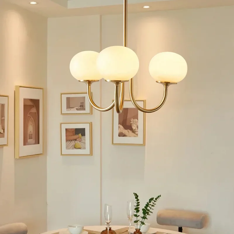 Led Lights Home Decor Modern Minimalism Pendant Lamp Macaron Chandelier Pink Living for Room Kitchen Study Indoor Light SANDYHA