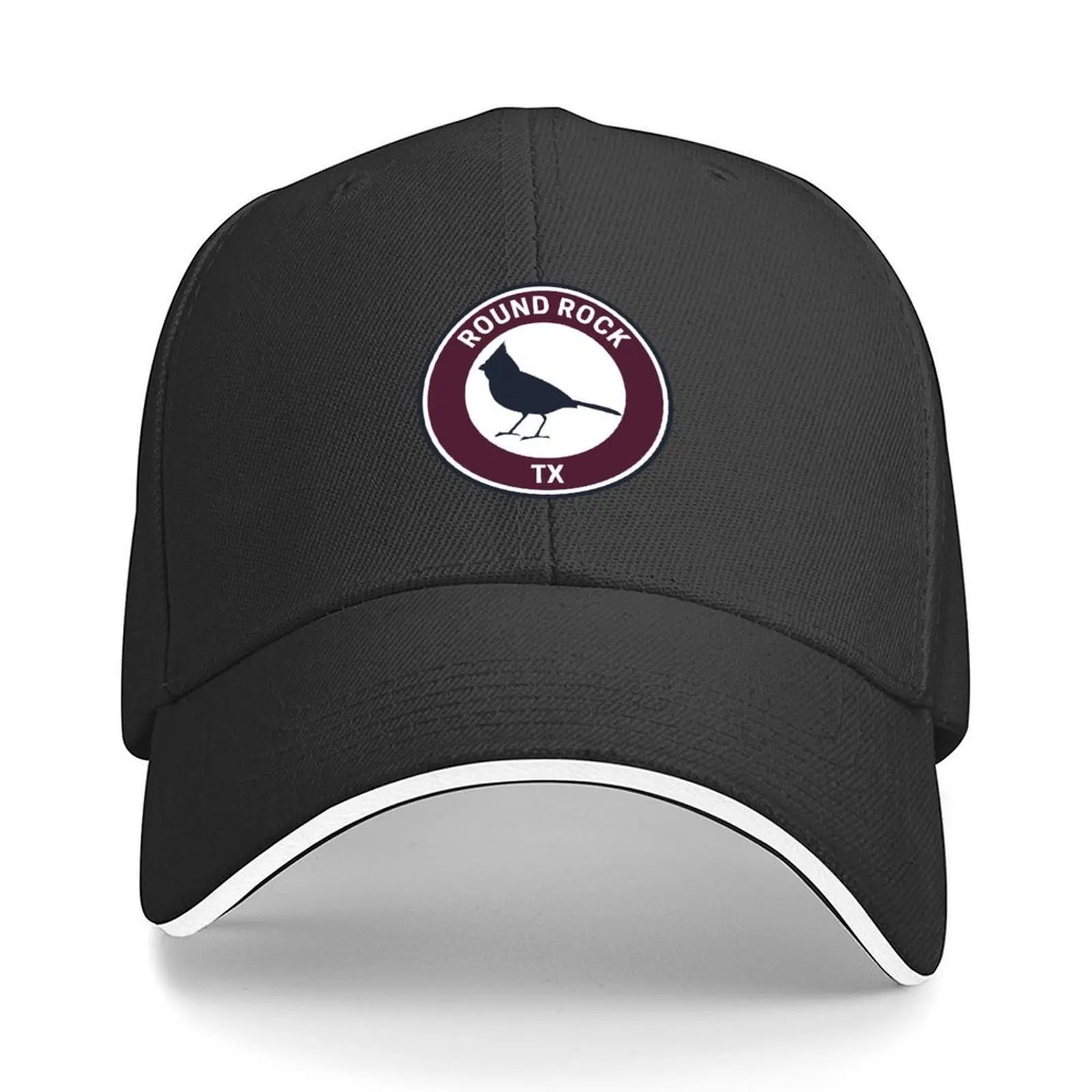 

Vintage Round Rock Texas Baseball Cap fishing hat sailor cap for men hard hat Military Tactical Cap Mens Women's