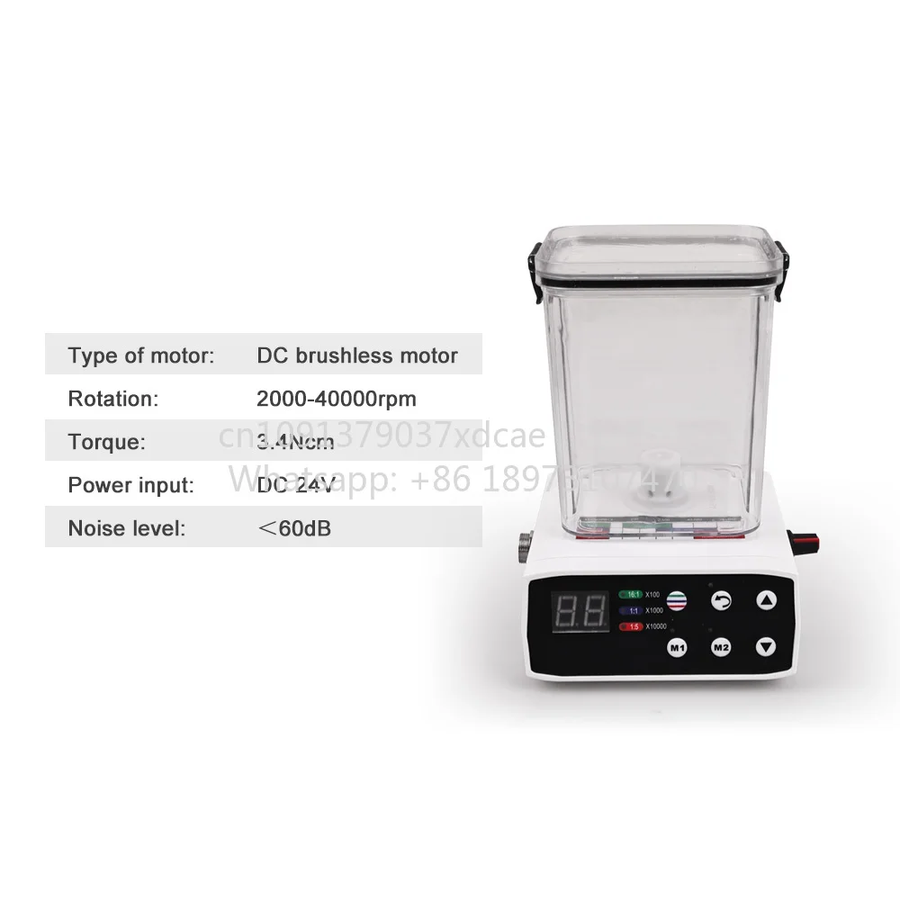 2026 Multifunctional . Electric Micromotor With Water Tank And Fiber Optic Handle Internal Water Spray Electric Motor Lab T